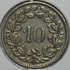 Switzerland 1914 10 Rappen 152234 combine shipping