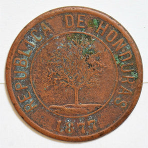 Honduras 1877 25 Token Zelaya H0209 combine shipping