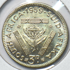 South Africa 1959 3 Pence 193153 combine shipping