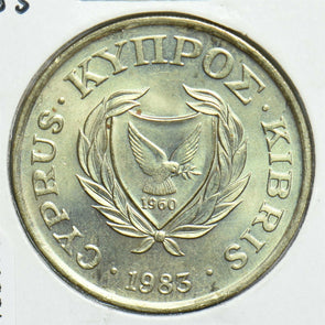 Cyprus 1983 20 Cents Bird animal 198078 combine shipping