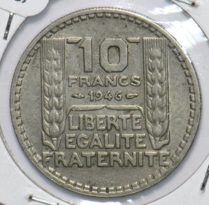 France 1946 10 Francs 190956 combine shipping