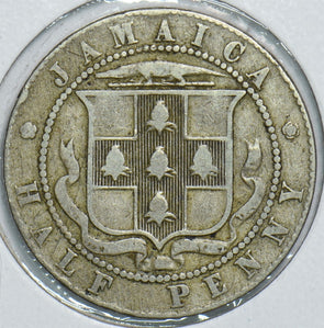 Jamaica 1919 1/2 Penny 198513 combine shipping