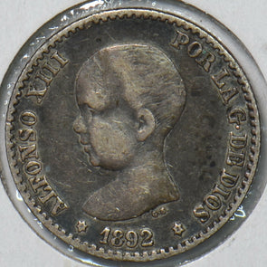 Spain 1892 50 Cents 193182 combine shipping