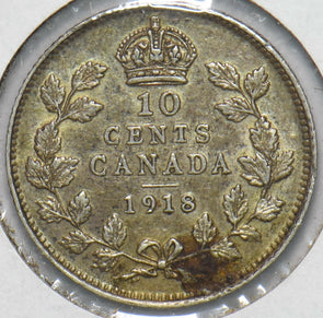 Canada 1918 10 Cents Georgivs V 192250 combine shipping