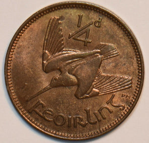 Ireland 1953 Farthing Woodcock animal 296879 combine shipping