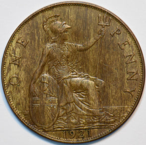 Great Britain 1921 Penny Georgivs V 902254 combine shipping