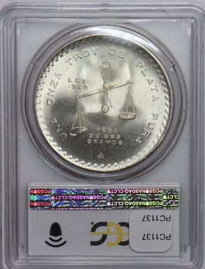 Mexico 1978 Mo Onza PCGS MS65 Type 2 rare grade PC1137 combine shipping
