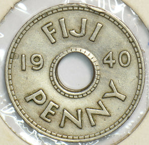 Fiji 1940 Penny Islands 197451 combine shipping