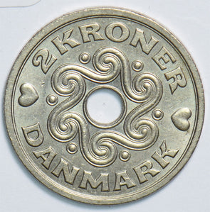 Denmark 1993 2 Kroner 241011 combine shipping