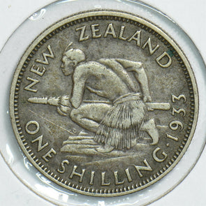 New Zealand 1933 Shilling 197923 combine shipping