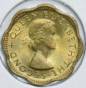 Ceylon 1955 2 Cents 198804 combine shipping