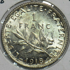 France 1918 Franc BU 297990 combine shipping