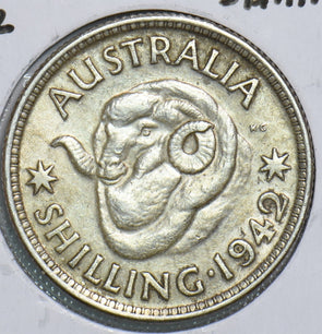 Australia 1942 Shilling Ram 198859 combine shipping