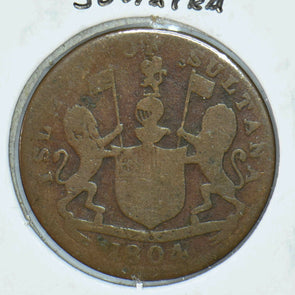 Netherlands East Indies 1804 Sumatra Keping Lions animal 291382 combine shippin