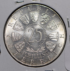 Austria 1963 Prince Eugen 25 Schilling 300th Anniversary of Prince Eugen 292045