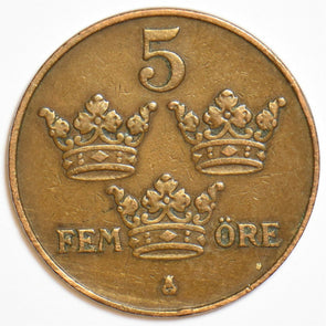 Sweden 1915 5 Ore 240629 combine shipping