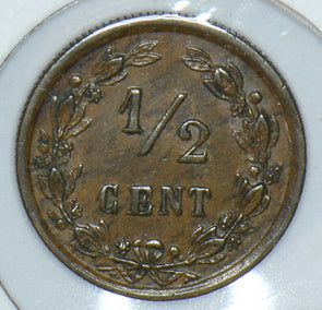 Netherlands 1901 1/2 Cent 291418 combine shipping