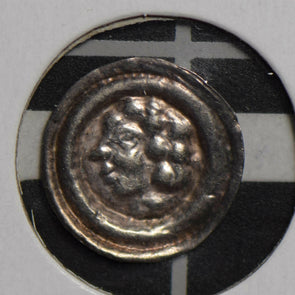 Hungary 1235 ~70 Denar silver Bela IV Bracteate H0193 combine shipping