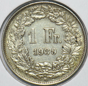 Switzerland 1939 Franc 193837 combine shipping