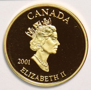 Canada 2001 3 Cents Proof Beaver 299372 combine shipping