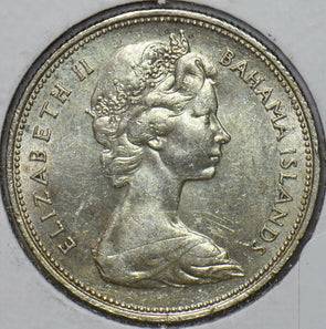 Bahamas 1966 50 Cents Blue marlin animal 194005 combine shipping