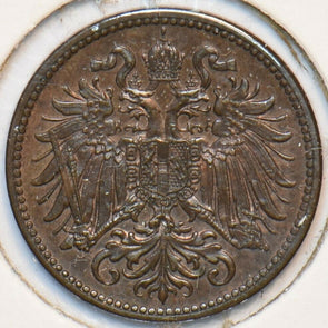 Austria 1915 2 Heller 151213 combine shipping