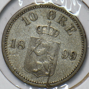 Sweden 1899 10 Ore 150651 combine shipping