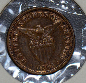 Philippines 1903 1/2 Centavo  190051 combine shipping