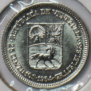Venezuela 1954 25 Centimos Horse animal 193415 combine shipping