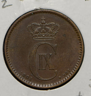 Denmark 1902 2 Ore  290346 combine shipping