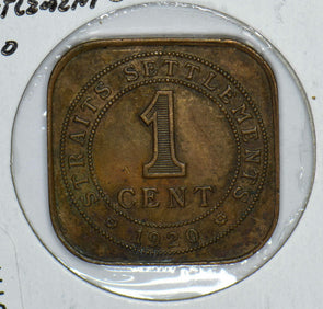 Straits Settlements 1920 George V Cent 291110 combine shipping
