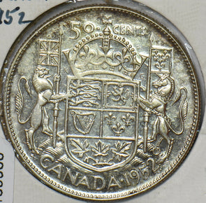 Canada 1952 50 Cents UNC 150966 combine shipping