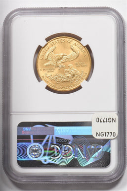 1993 Gold 1/2oz American Eagle $25 NGC MS68 NG1770