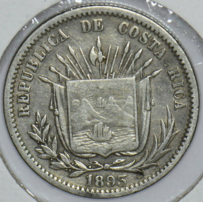 Costa Rica 1893 25 Centavos 290740 combine shipping