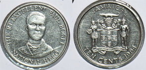 Jamaica 1994 10 Cents 904727 combine shipping