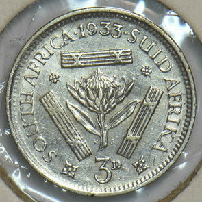 South Africa 1933 3 Pence 153187 combine shipping