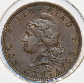 Argentina 1892 2 Centavos 294996 combine shipping