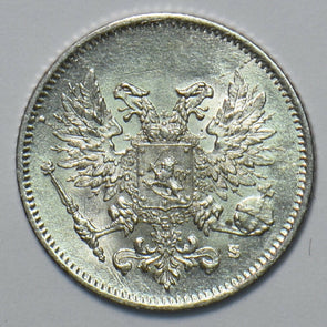 Finland 1917 25 Pennia Eagle animal 294570 combine shipping