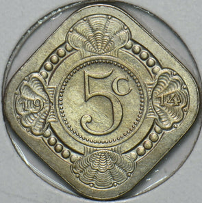 Netherlands 1914 5 Cents 152532 combine shipping