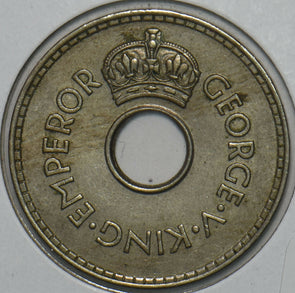 Fiji 1934 Penny 152294 combine shipping
