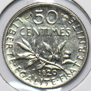 France 1920 50 Centimes 294377 combine shipping