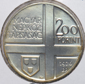 Hungary 1976 KM 607 200 Forint UNC 293911 combine shipping