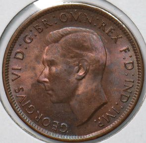 Australia 1943 1/2 Penny Kangaroo animal  291250 combine shipping
