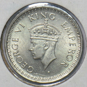 India British 1943 1/4 Rupee 295754 combine shipping