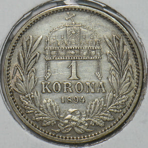 Austria 1894 Korona 195474 combine shipping