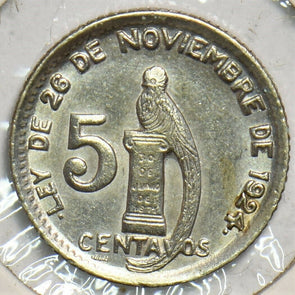 Guatemala 1945 5 Centavos Bird animal 295567 combine shipping