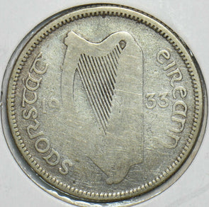 Ireland 1933 Shilling Bull animal 197210 combine shipping