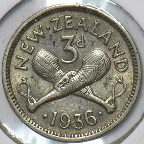 New Zealand 1936 3 Pence 194731 combine shipping