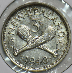 New Zealand 1940 3 Pence 903675 combine shipping