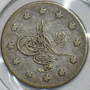 Egypt 1907 AH 1293 2 Kurush 195368 combine shipping